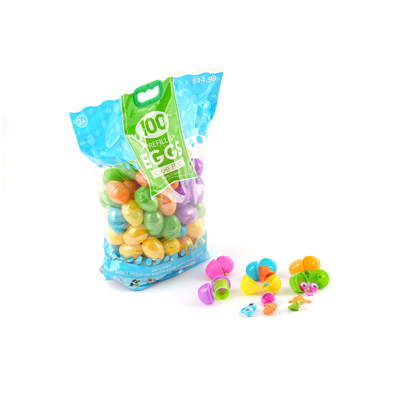 Giocattolo di plastica a sorpresa pasquale