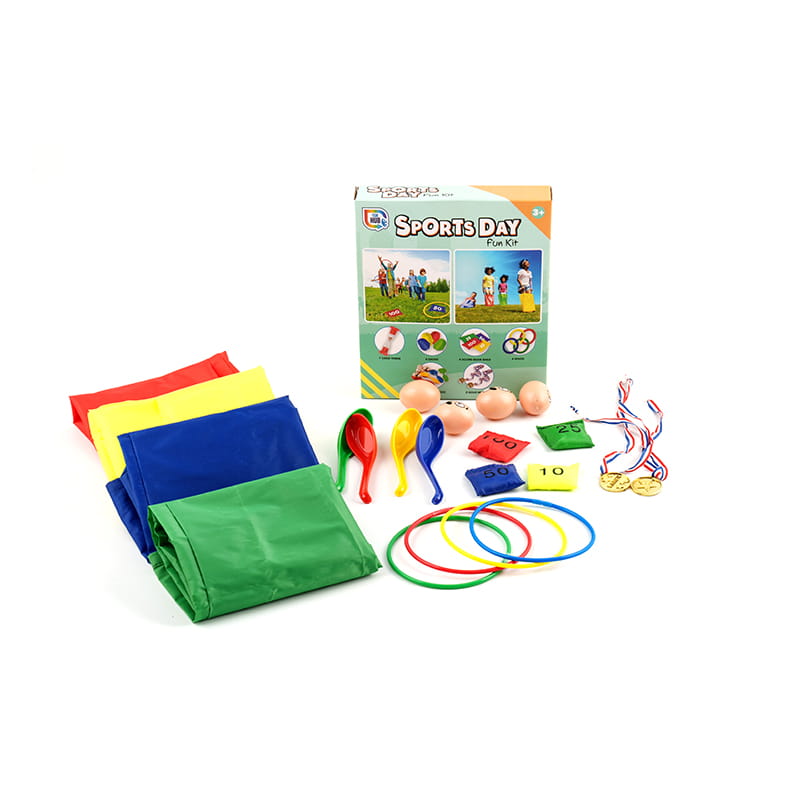 Set di giochi per la giornata sportiva
